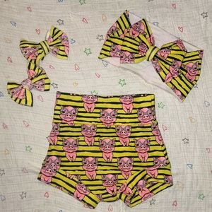 Nerdy Pigs bummies set